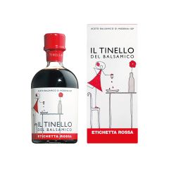 Le vinaigre  balsamique de  Modène IGP Il  Tinello – étiquette rouge